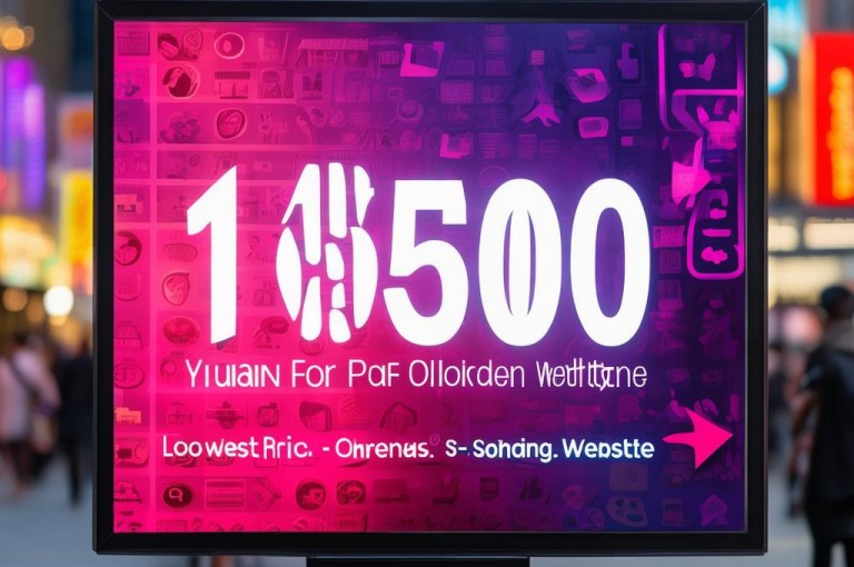 惊爆！1元500粉丝，全网最低自助下单网站来袭！